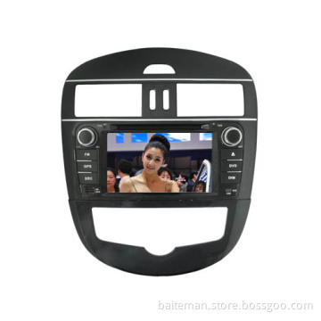 Autoradio DVD GPS with Digital TV USB SD fit Nissan New Tiid